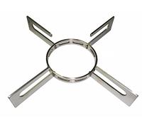 Alpes Inox Griglia in acciaio inox Ø 100 mm. per fuoco Ultrarapido - G6909 - Prodotto originale