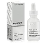 Alpha Arbutin siero 30 ml, alfa arbutina 2% + HA acido ialuronico, set per la cura del viso, siero acido ialuronico, siero antirughe, siero viso per pori, macchie scure, acne, idratante Face siero
