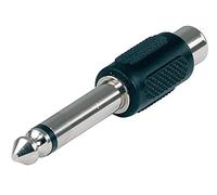 Alpha Audio Adattatore Rca Femmina - Jack Mono 6.3 Mm