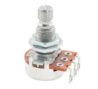 Alpha B25K Mini Potenziometro Metrico Split Standard Shaft 9,5mm Lineare Taper Pots per Pickup Attivi Chitarra Elettrica Basso