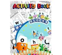 Alpha bet blocks activity book: Practice Kids Alphabet Workbook, Kids Activity Workbook, Learn to write easily.