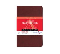 Alpha - Blocco da disegno con copertina morbida, 5,5 x 8,5 cm