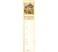 Alpha Edition - Agenda 2025, 11,3 x 49,5 cm, con colonna per appuntamenti, visualizzazione annuale, calendario 100 anni, calendario delle vacanze