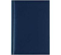 Alpha Edition - Agenda Giornaliera Monocromo 2025, Formato Grande 15x21 cm, Blue, 352 pagine
