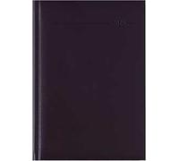 Alpha Edition - Agenda Giornaliera Monocromo 2025, Formato Grande 15x21 cm, Red, 352 pagine