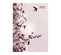 Alpha Edition - Agenda Giornaliera Style 2022, 10,7x15,2 cm, Hummingbird Tree, 352 pagine