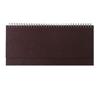 Alpha Edition - Agenda Planer settimanale Spiralata 2022, 29,7x 13,5 cm, Rossa, 112 pagine