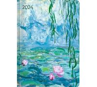 Alpha Edition Agenda Settimanale Ladytimer 2024, formato tascabile 10,7x15,2 cm, MONET, 192 pagine