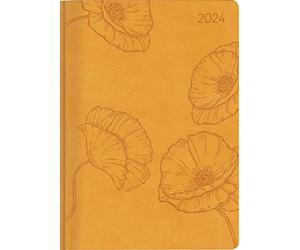 Alpha Edition Agenda Settimanale Ladytimer Deluxe 2024, 10,7x15,2 cm, HONEY, 128 pagine