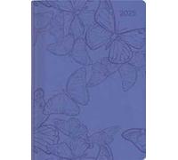 Alpha Edition - Agenda Settimanale Ladytimer Deluxe 2025, 10,7x15,2 cm, Lavender, 128 pagine