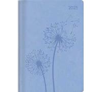 Alpha Edition - Agenda Settimanale Ladytimer Deluxe 2025, 10,7x15,2 cm, Sky, 128 pagine