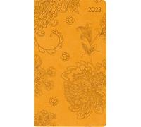 Alpha Edition - Agenda Settimanale Ladytimer Slim Deluxe 2023, 9x15,6 cm, Miele, 128 pagine