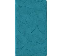 Alpha Edition - Agenda Settimanale Ladytimer Slim Deluxe 2023, 9x15,6 cm, Turchese, 128 pagine