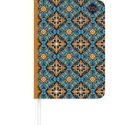 Lady Journal Oriental Pattern 2026 - Taschenkalender A6 (10,7x15,2 cm) - Weekly - 192 Seiten - Notiz-Buch - Termin-Planer - Alpha Edition