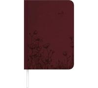Alpha Edition - Mini timer settimanale Nature Line Flower 2026 - Agenda tascabile A6 (11 × 15 cm) con panoramica mensile e area note, agenda ecologica per lavoro, scuola e uso quotidiano