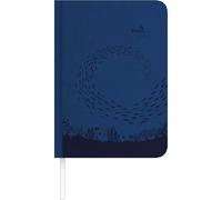 Alpha Edition - Minitimer settimanale Nature Line Ocean 2026 - Agenda tascabile A6 (11×15 cm) con panoramica mensile e area per appunti, pianificatore ecologico per lavoro, scuola e quotidianità
