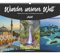ALPHA EDITION - Wunder unserer Welt 2026 - 52 x 42,5 cm