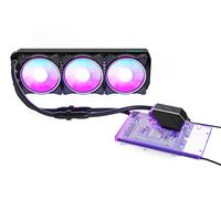 Ventola per PC Alphacool Eiswolf 2 AIO Scheda grafica Raffreddatore di liquidi tutto in uno 12 cm Nero, Trasparente 1 pz