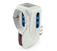 ALPHA ELETTRONICA PRESA MULTIPLA SPINA 10A. 2PR BP 1PR SCH.