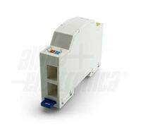 ALPHA ELETTRONICA SCATOLA DI TERMINAZIONE OTTICA PER APPARTAMENTO 2 PORTE BARRA DIN STOA005
