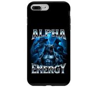 Alpha Energy Wolf Meme Cringe Strano Divertente Uomini Donne Custodia per iPhone 7 Plus/8 Plus