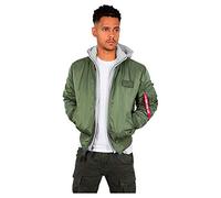 Alpha Industries 1 D-Tec Bomber Jacket per Uomo Giacche, Sage-Green, S