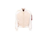 Alpha Industries 1 OS LW Raglan Bomber Jacket per Donna Giacca, Pale Peach, XS