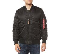 Alpha Industries 1 VF 59 Giacca Bomber Lunga da Uomo, Nero, XL
