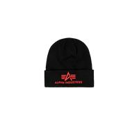 Alpha Industries 3D Beanie Copricapo Taglia onesize - Nero/Rosso