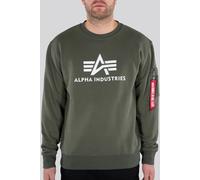 Alpha Industries 3D Logo II Pullover, oliva, Taglia L
