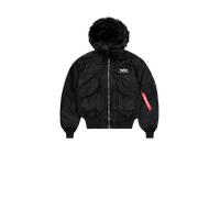Bomber con cappuccio Alpha Industries 45P Custom Noir XL