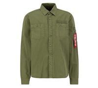 ALPHA INDUSTRIES Giacca di mezza stagione 'Air Force EMB' oliva, Taglia S