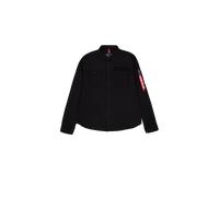 Alpha Industries Air Force Embroidery Shirt Sovracamicie Taglia XS - Nero