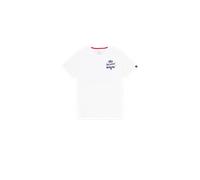 Alpha Industries Aloha Backprint T-Shirt Magliette Taglia L - Bianco