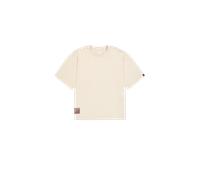 Alpha Industries Aloha Flower Backprint T-Shirt Magliette Taglia S - Bianco