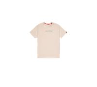 Alpha Industries Alpha Backprint Puff T-Shirt Magliette Taglia XL - Beige
