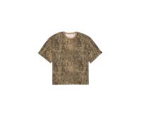 Alpha Industries Alpha Essentials Rubber Logo Camo T-Shirt Magliette Taglia S - Camuffare