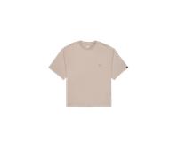 Alpha Industries Alpha Essentials Rubber Logo Oversized T-Shirt Magliette Taglia 2XL - Beige
