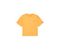 Alpha Industries Alpha Essentials Rubber Logo Oversized T-Shirt Magliette Taglia L - Arancione