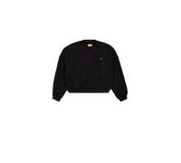 Alpha Industries Alpha Essentials Rubber Logo Sweatshirt Felpe Taglia M - Nero