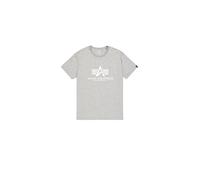 ALPHA INDUSTRIES Maglietta grigio scuro / nero, Taglia XL