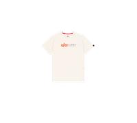 Alpha Industries Alpha Label Puff Print T-Shirt Magliette Taglia 2XL - Bianco