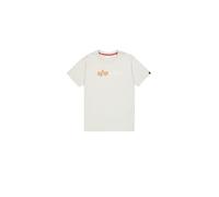 Alpha Industries Alpha Label T-Shirt da Uomo Stone L