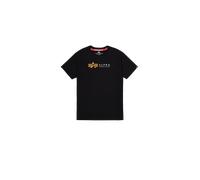 Alpha Industries Label Short Sleeve T-shirt Nero 3XL Uomo