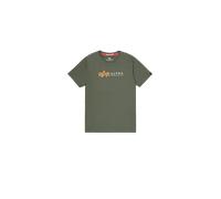 Alpha Industries Alpha Label T-Shirt Magliette Taglia S - Verde