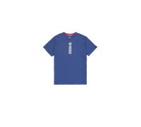 Alpha Industries Alpha Puff Print T-Shirt Magliette Taglia S - Viola