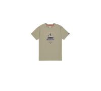 Alpha Industries Alpha Radio T-Shirt Magliette Taglia L - Verde oliva
