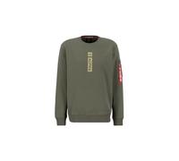 Alpha Industries Alpha Puff Print Sweatshirt Felpe Taglia M - Verde
