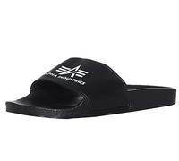 Alpha Industries Alpha Slider Comode pantofole da bagno da uomo Black