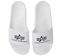 Alpha Industries Alpha Slider Comode pantofole da bagno da uomo White